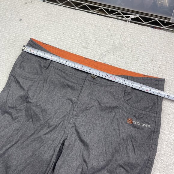 Couldveil Men's Grey Pull On Pants Large Hiking Outdoor Lightweight Stretch - Picture 6 of 11